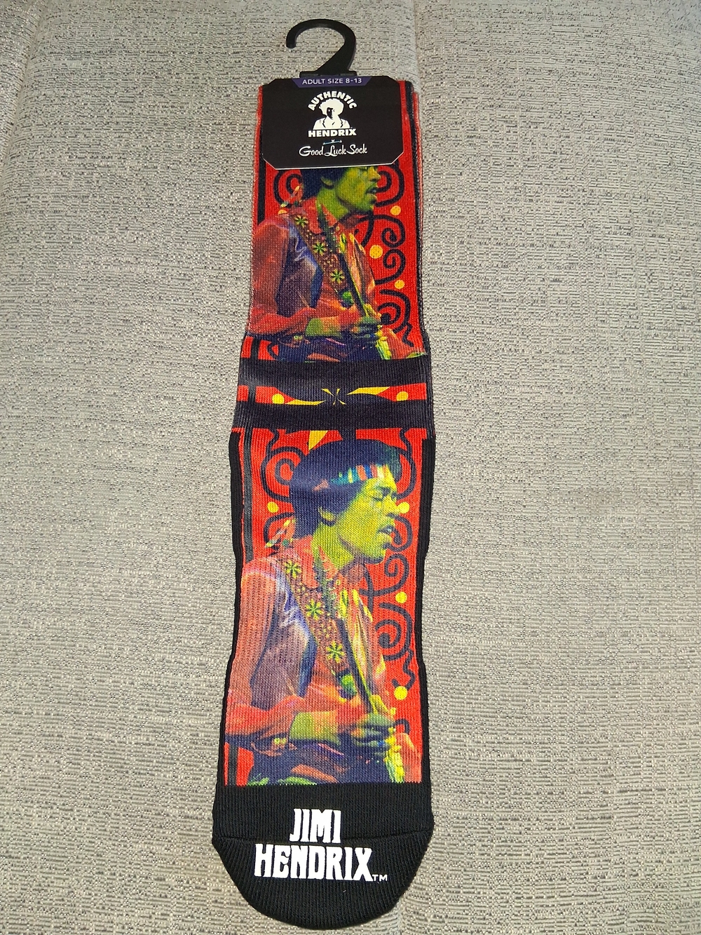 Nwt Jimi Hendrix Socks Fits Sz 8-13 Mens